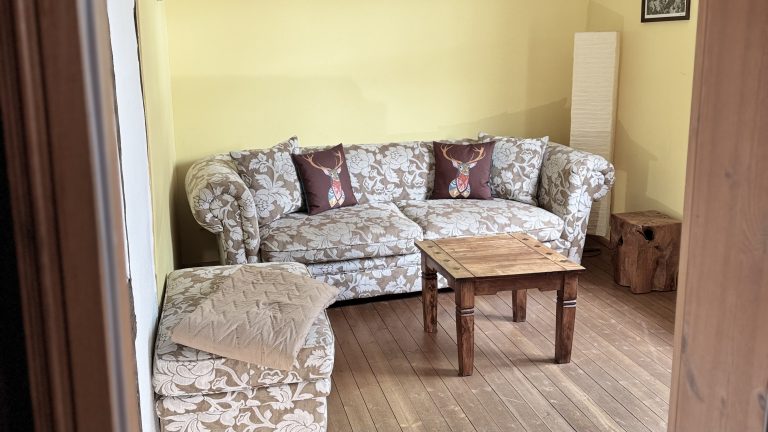 Wohnzimmer mit TV